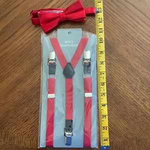 Boys Bow Tie & New Suspenders